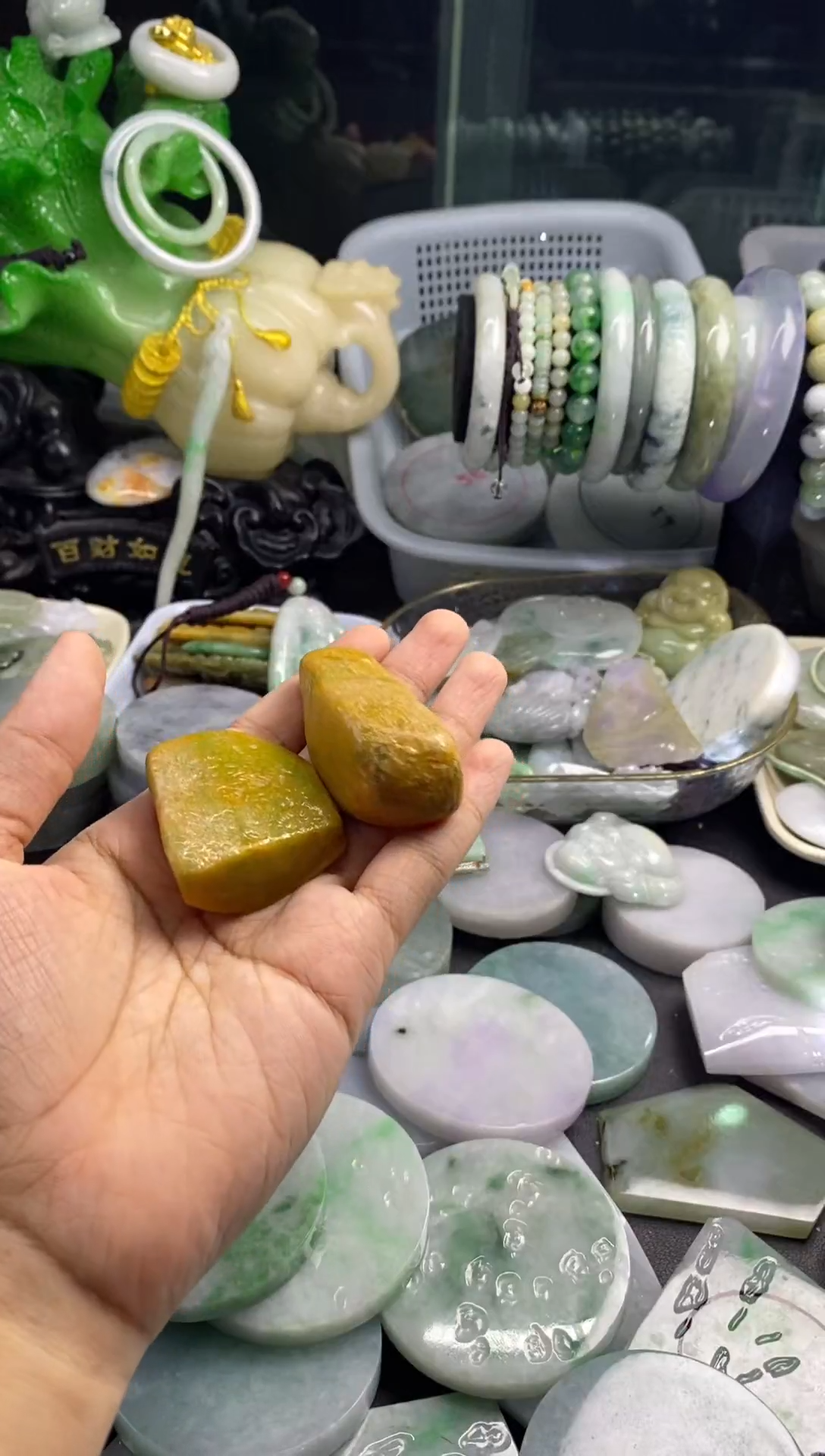 散珠翡翠翡翠A货16