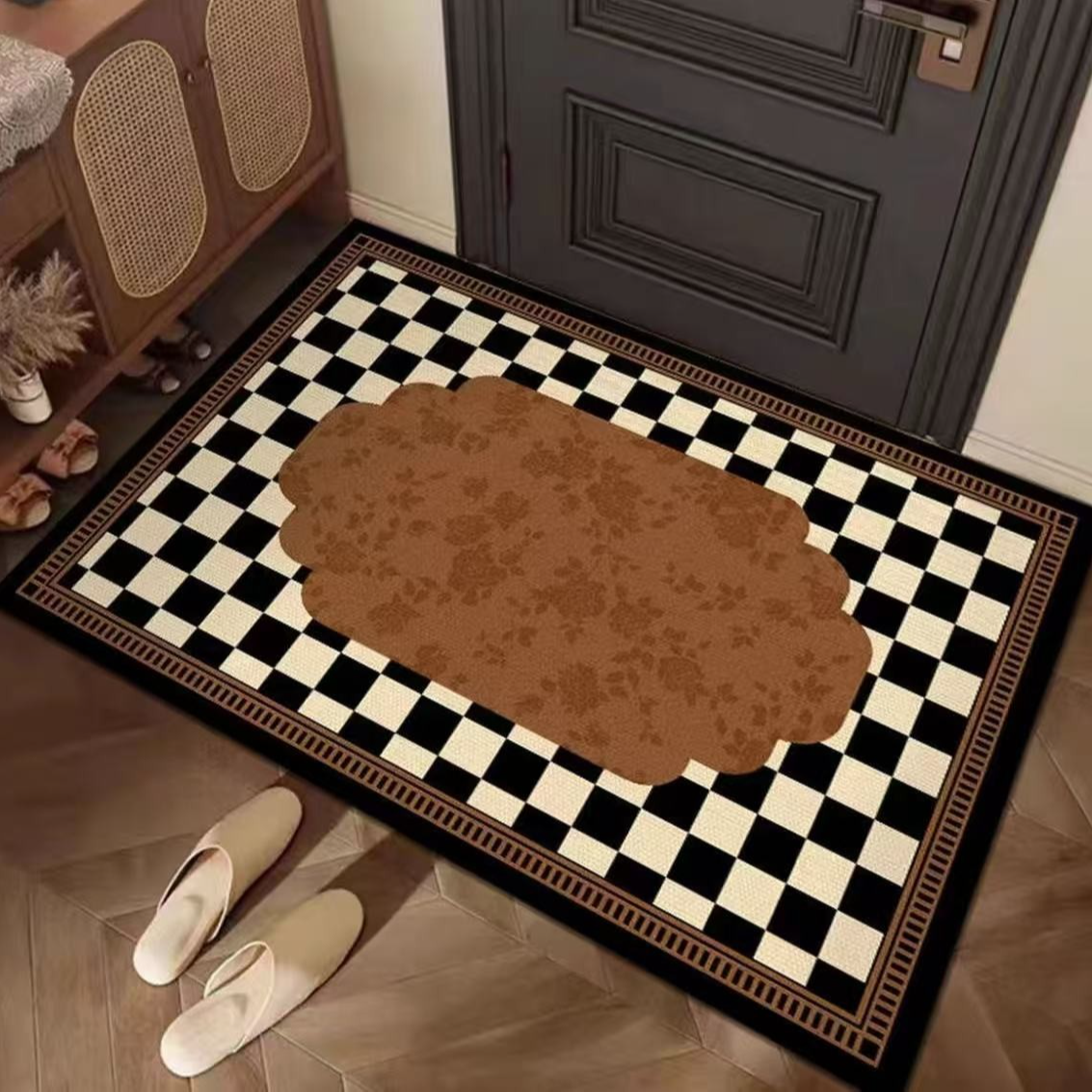 K22【60*90】硅藻泥厨房吸水吸油防滑卫生间浴室吸水垫