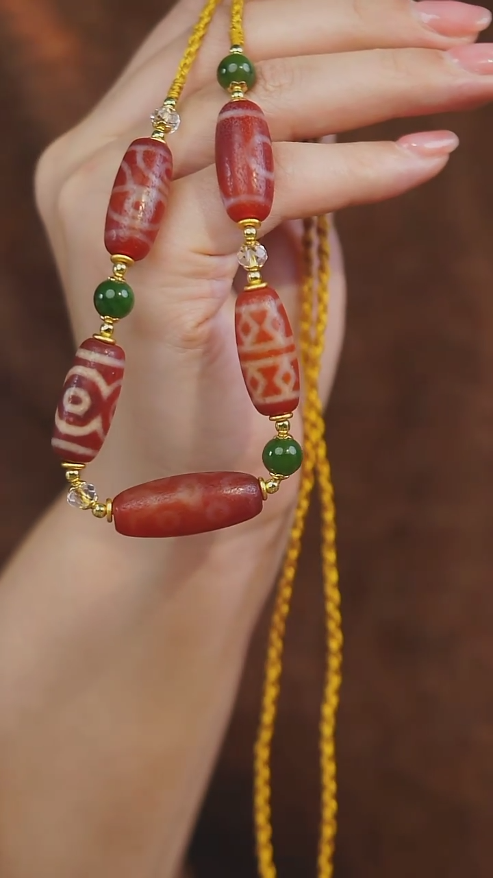 【闪购商品】玛瑙/玉髓项链未镶嵌多样性发其一