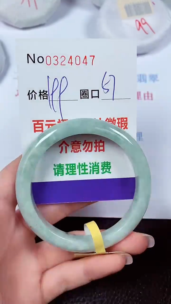 【闪购商品】翡翠手镯未镶嵌00324047
