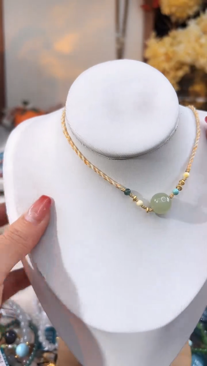 【闪购商品】和田玉手饰未镶嵌@@F021D015458