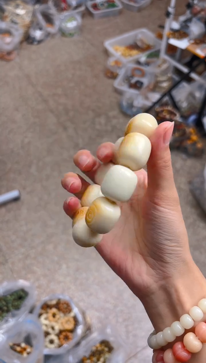 吊坠菩提根/象牙果大卡年糕单圈