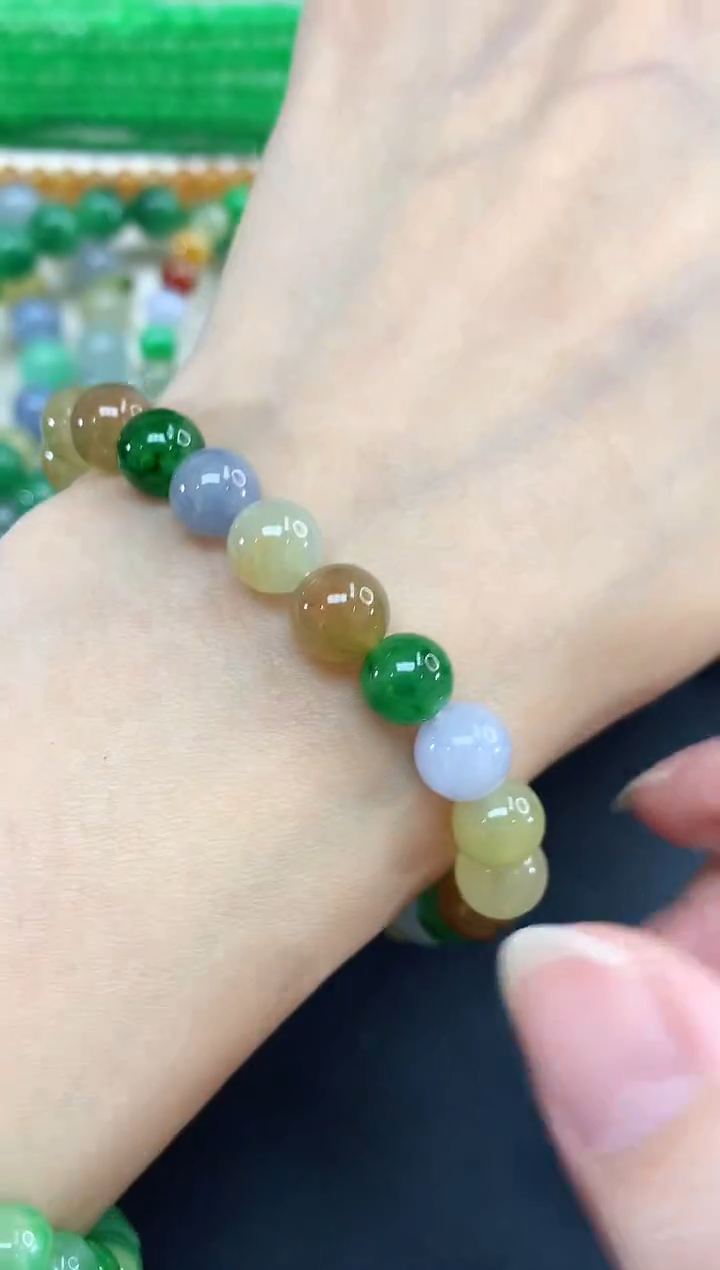 未镶嵌手串翡翠122|