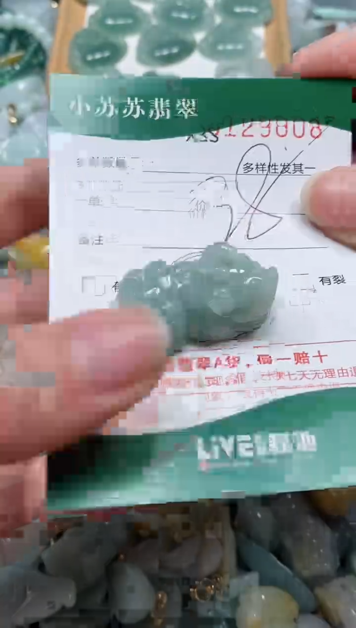 【闪购商品】翡翠颈饰未镶嵌闪购商品0129008