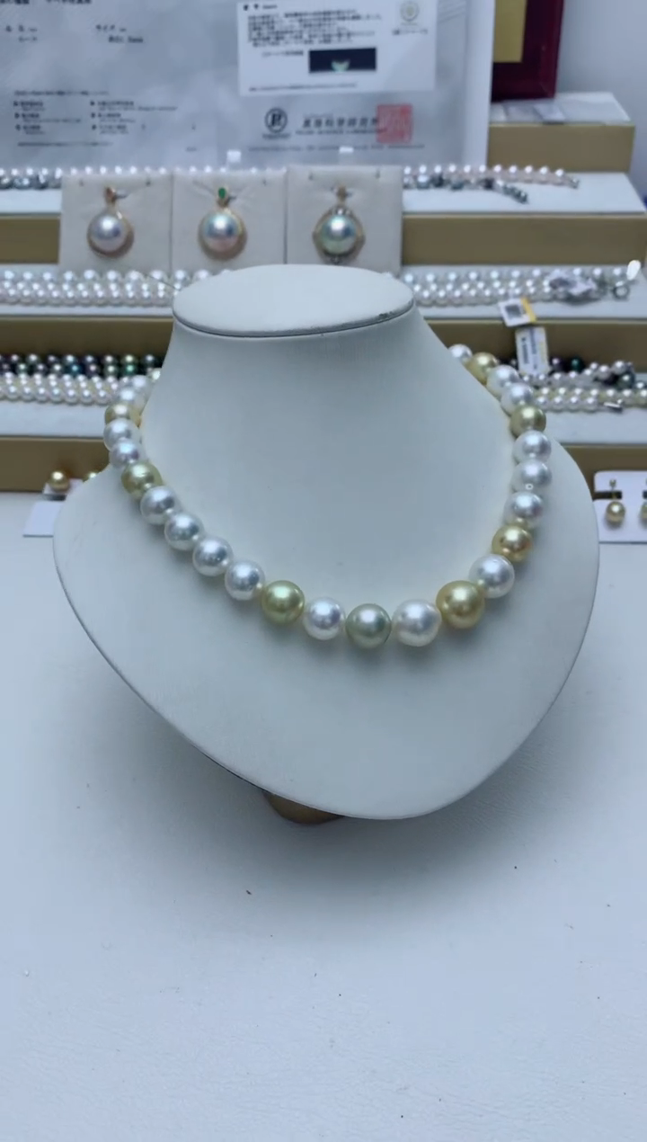 【闪购商品】海水珍珠项链未镶嵌w45 