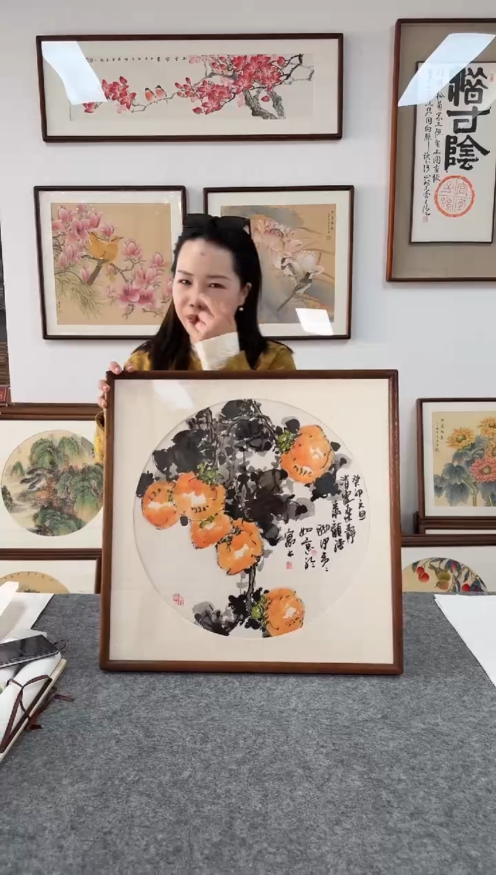 书法GQ顾强705-53*53绘画