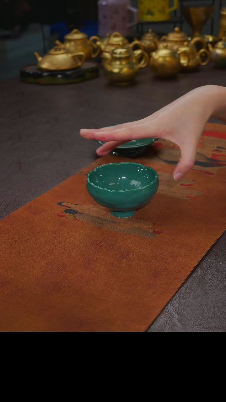 杯杯【宜景窑绿松石系列】樊莲