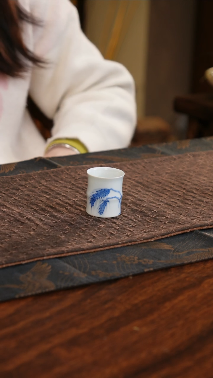 【闪购商品】杯子五谷丰登竹节杯