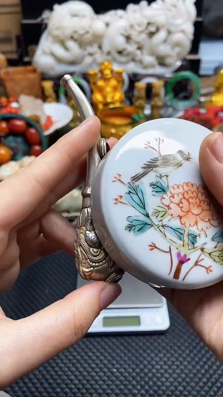【闪购商品】瓷片瓷片瓷器 摆件1个