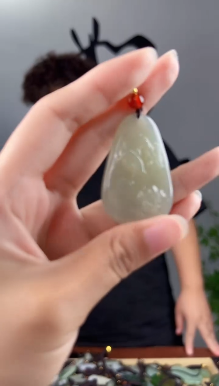 和田玉未镶嵌颈饰拍一发一，多样性发货