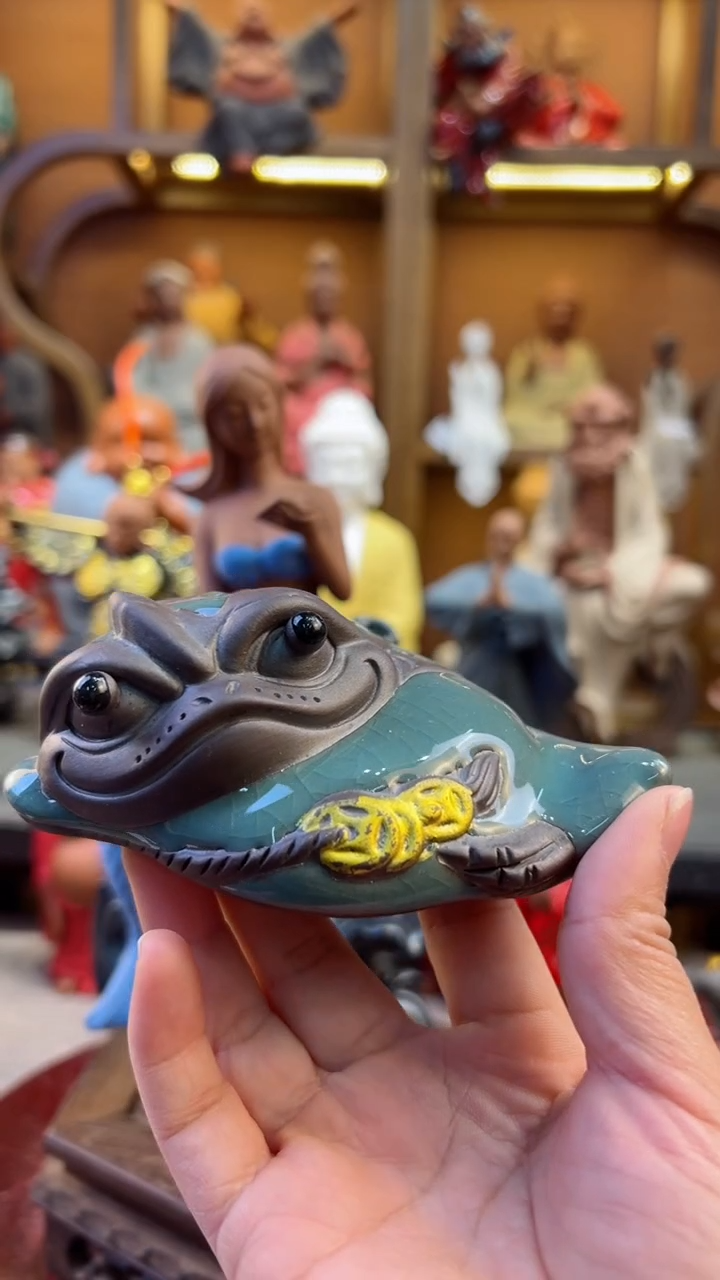 【闪购商品】紫砂茶宠器闵茶宠摆件