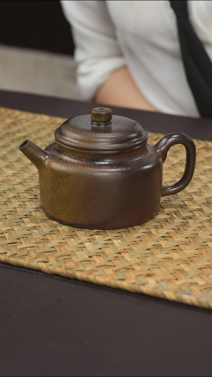 紫砂柴烧纯自然柴烧