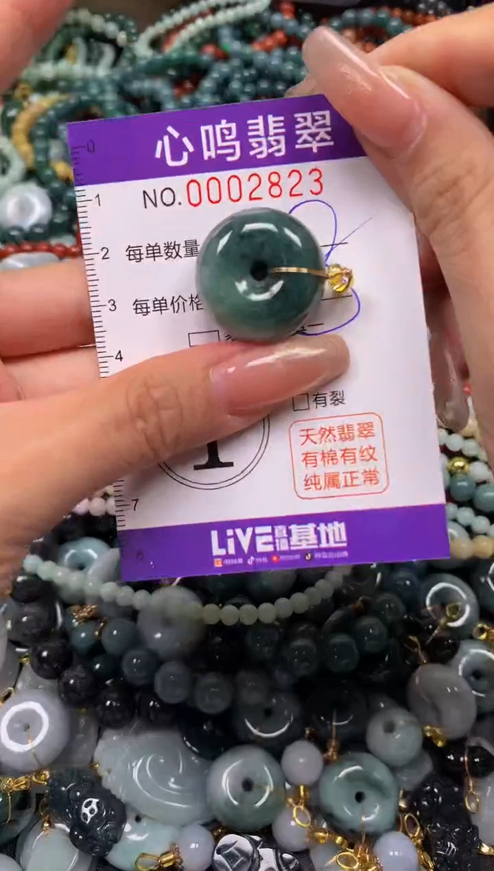 颈饰未镶嵌翡翠闪购002823