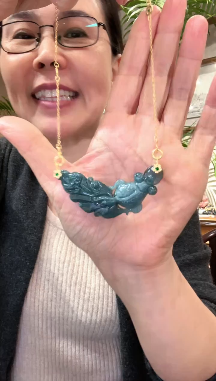 【闪购商品】翡翠颈饰未镶嵌国风