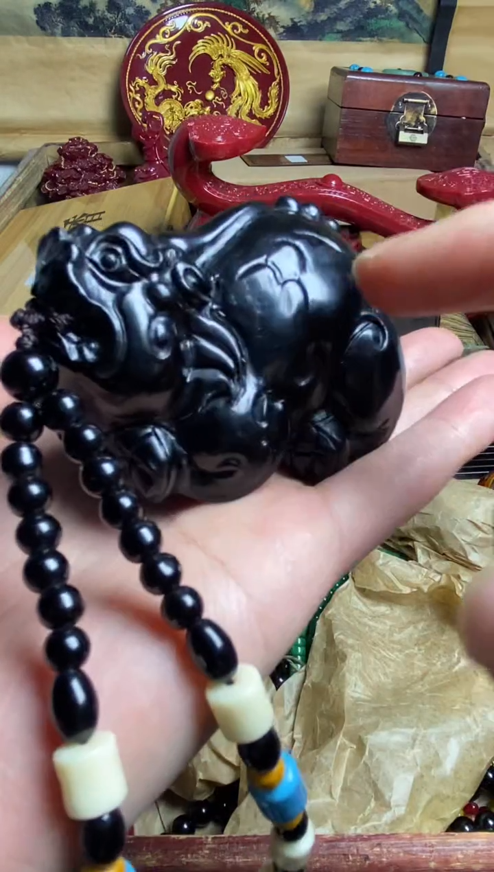 【闪购商品】和田玉（墨玉）挂件未镶嵌主播推荐主播推荐