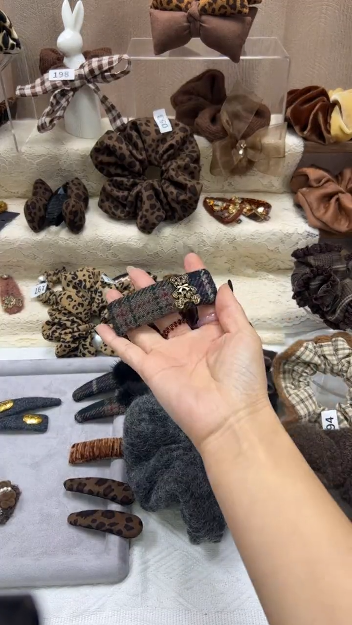 非金属布艺高端轻奢发饰