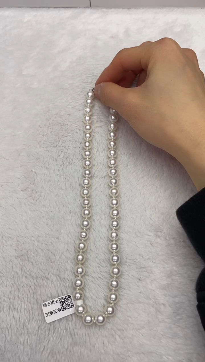 【闪购商品】海水珍珠颈饰未镶嵌AK8.5-9mm（多样性发一）