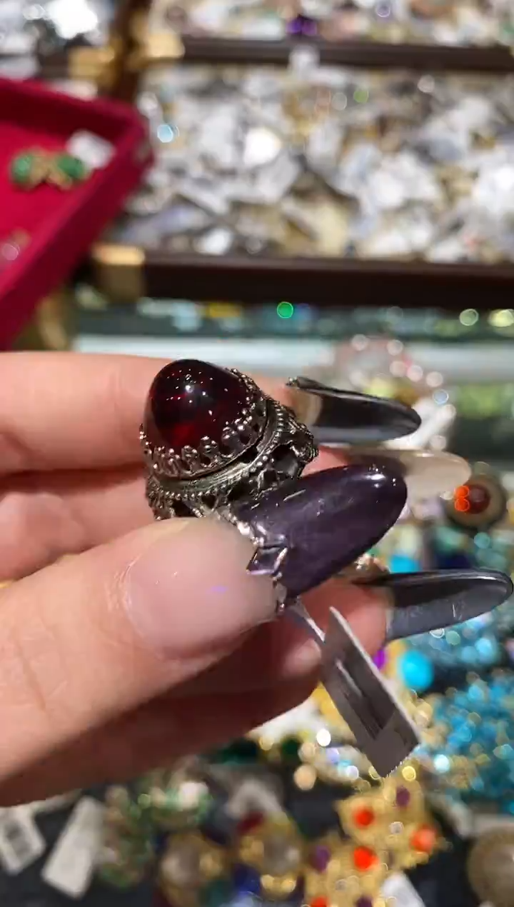 纯铜合金琉璃楚楚珠宝中古甄选不退换