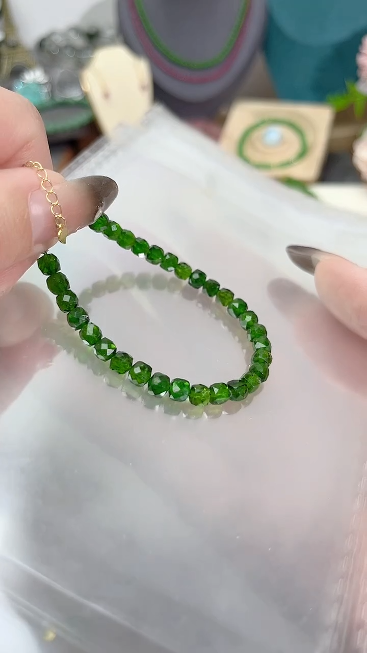 【闪购商品】透辉石手链银S925镶嵌299