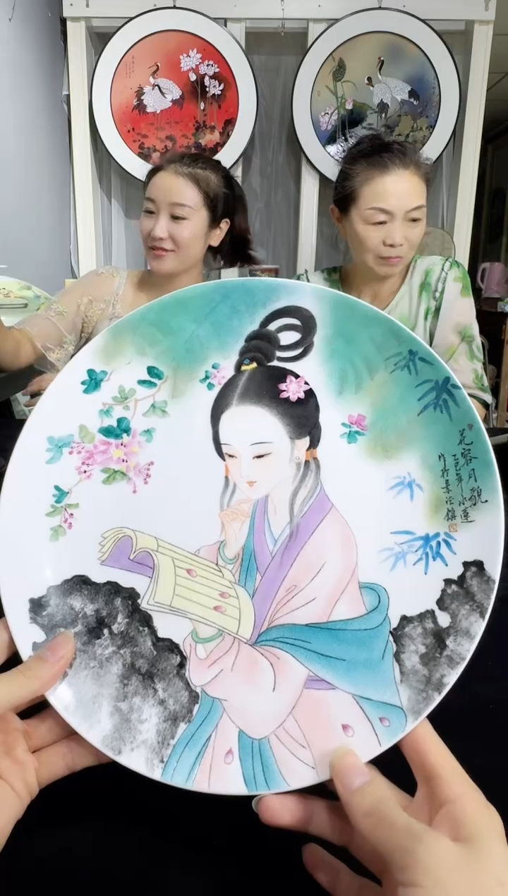 026函夏非遗徐水莲xsl人物美女赏盘