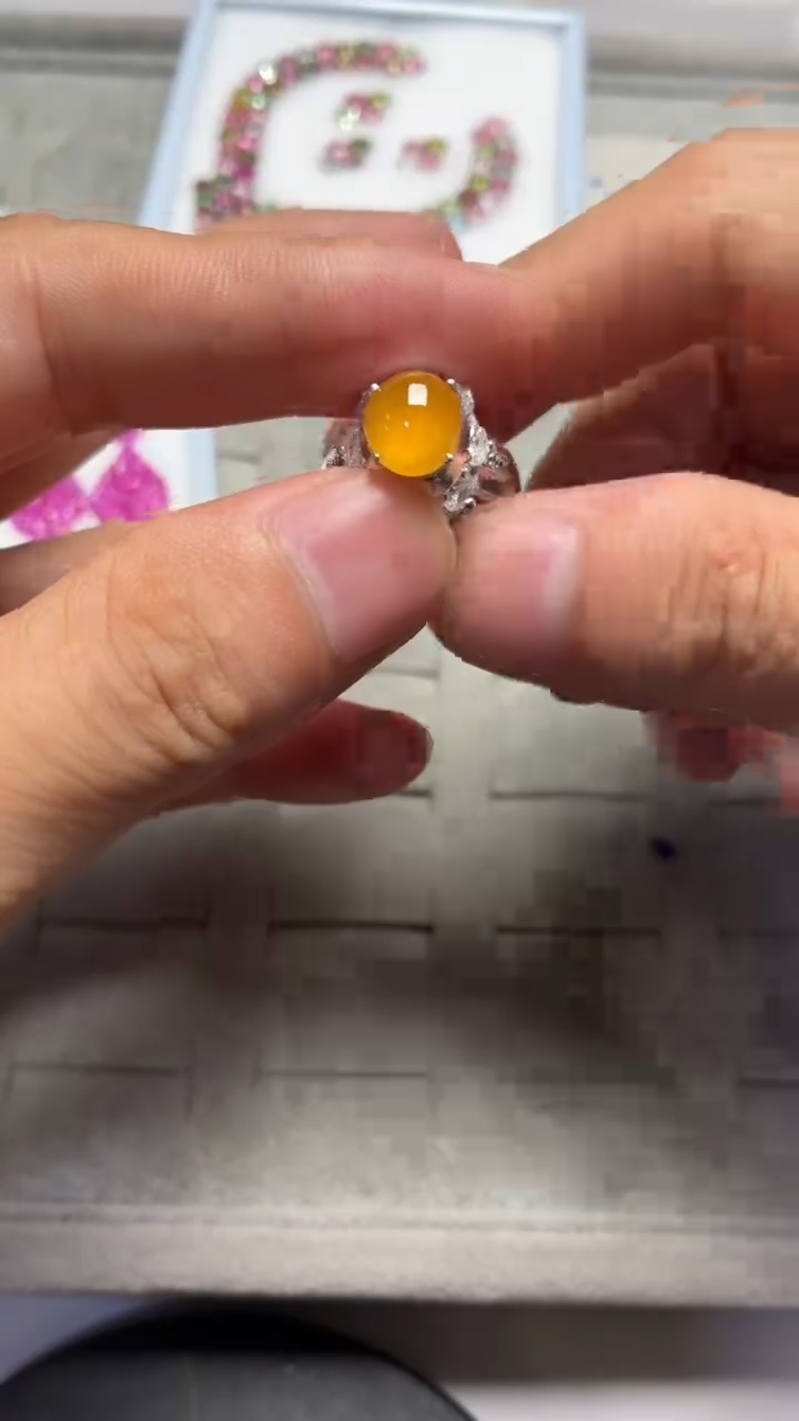 未镶嵌定制翡翠天然翡翠蛋面  多样性发货一（定制链接）