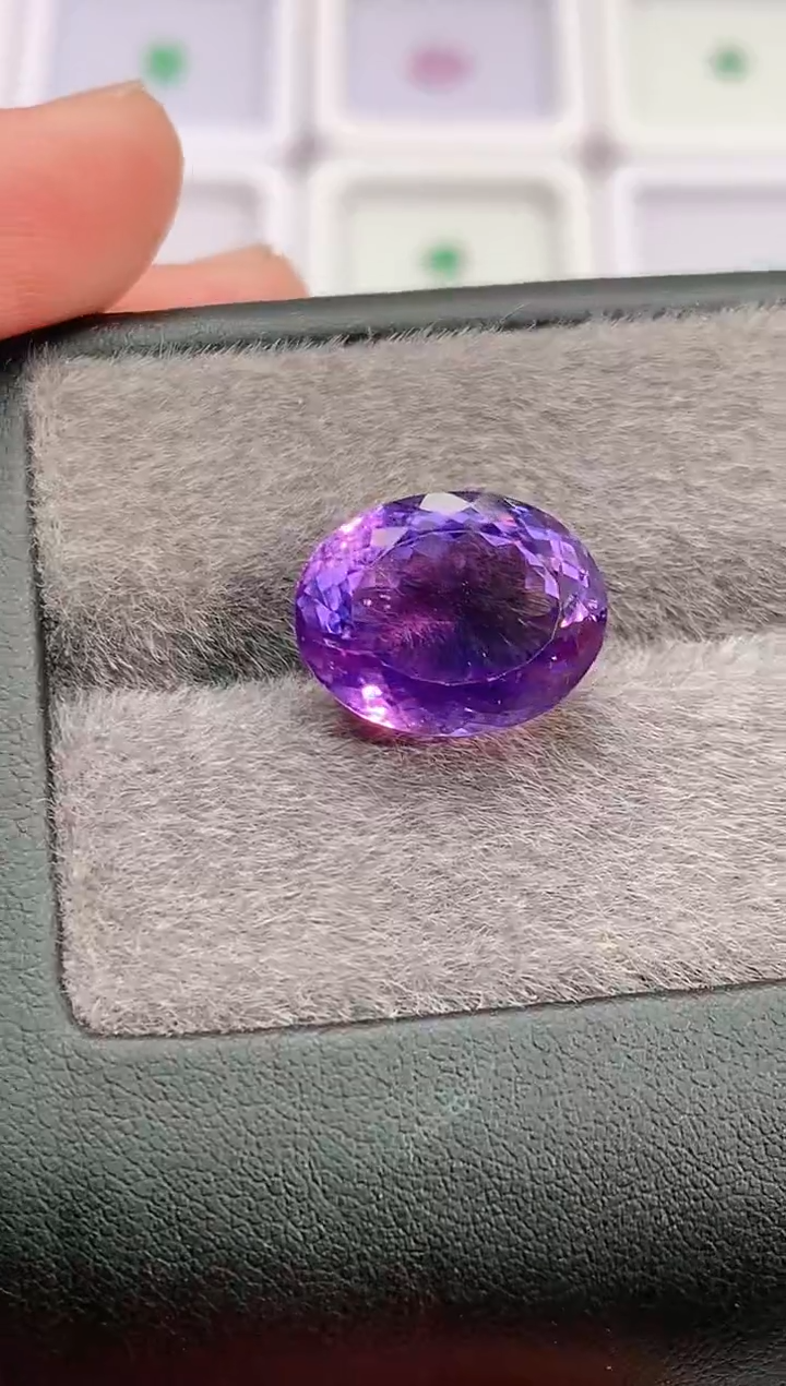 未镶嵌珠宝半成品紫晶13.39-130天然紫水晶