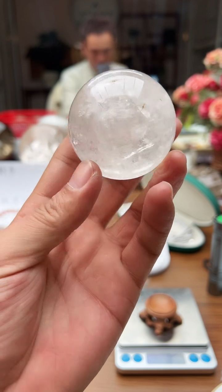 【闪购商品】水晶球未镶嵌白水晶球03