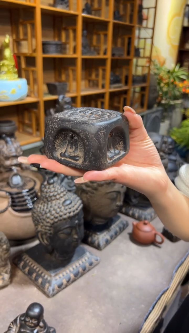 陶土【火山泥】四面佛香插