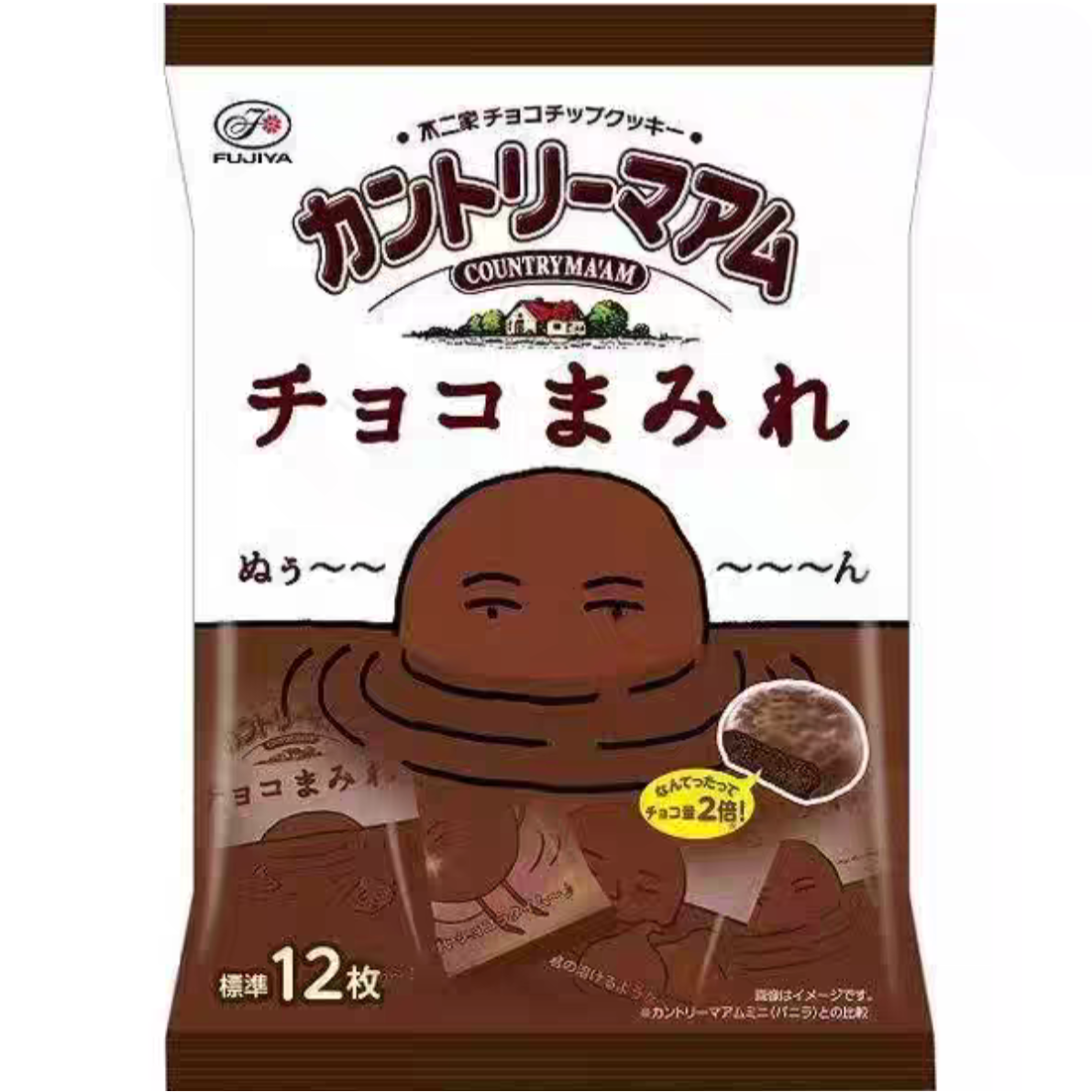 不二家分享装巧克力软曲奇117g