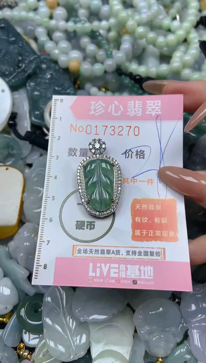 【闪购商品】翡翠颈饰未镶嵌闪购0173270