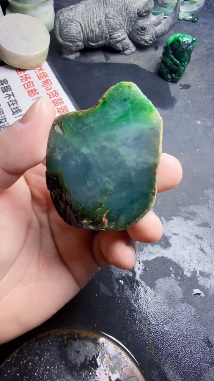 未镶嵌挂件翡翠零**一天然翡翠159
