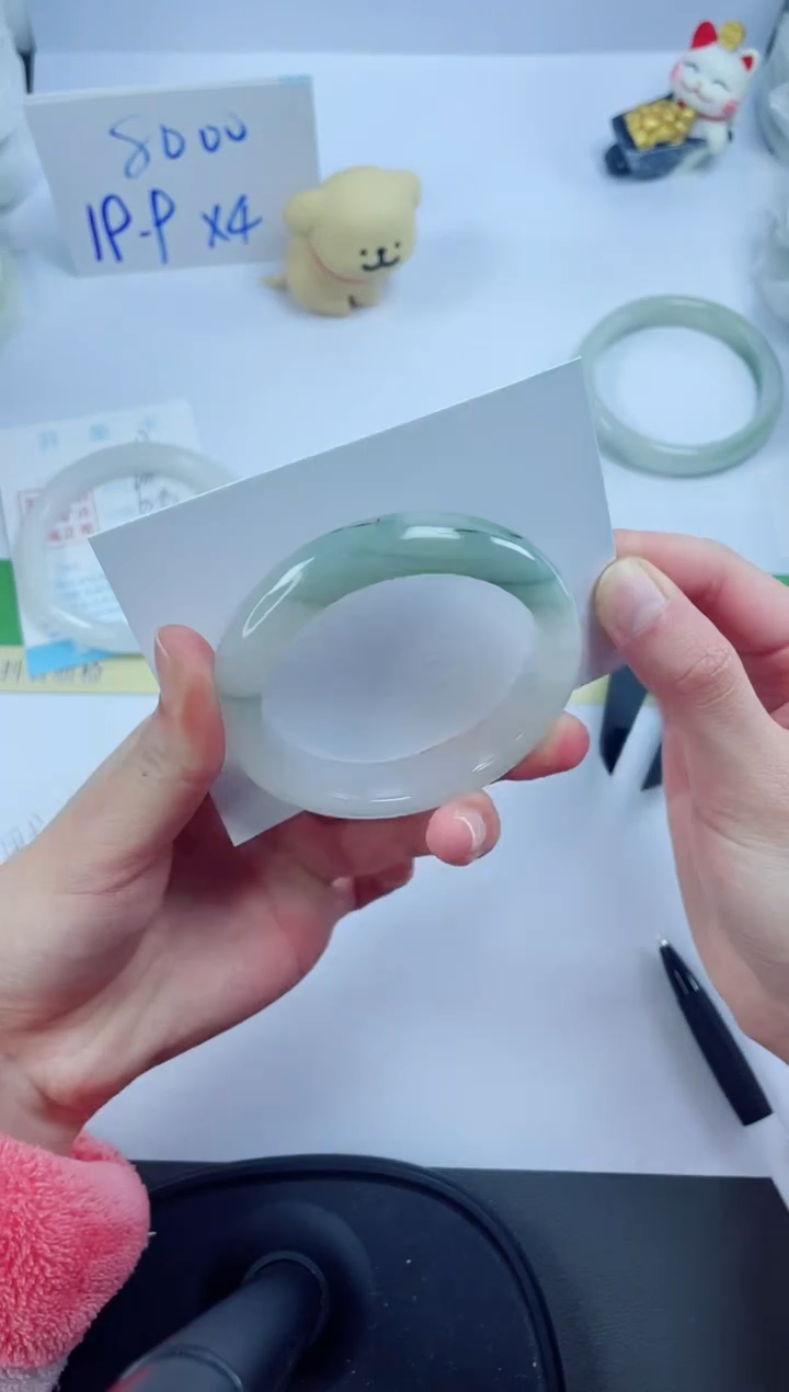 【闪购商品】石英质玉手镯未镶嵌48-54.6