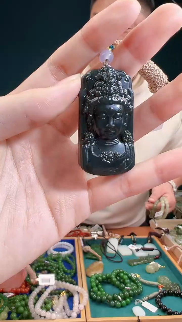 颈饰未镶嵌和田玉多样性发货 拍一单发一个