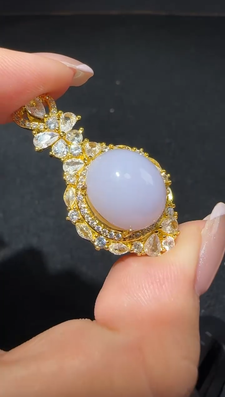 【闪购商品】翡翠吊坠(赠链)未镶嵌多样性发货拍一发一