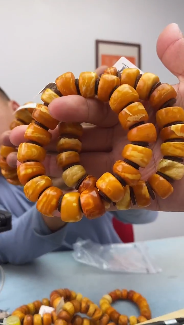 琥珀未镶嵌珠宝奇石假一罚十，特永久原价包退多样性发一件042