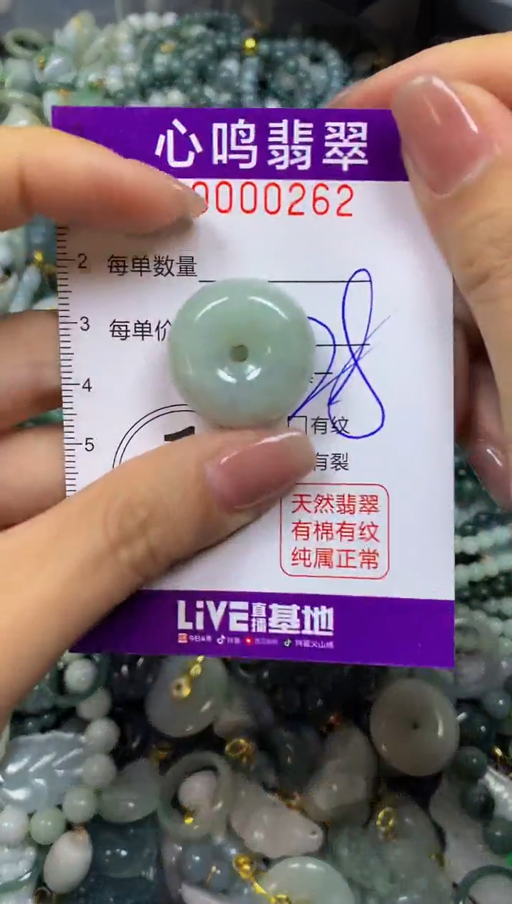 翡翠未镶嵌颈饰闪购00262