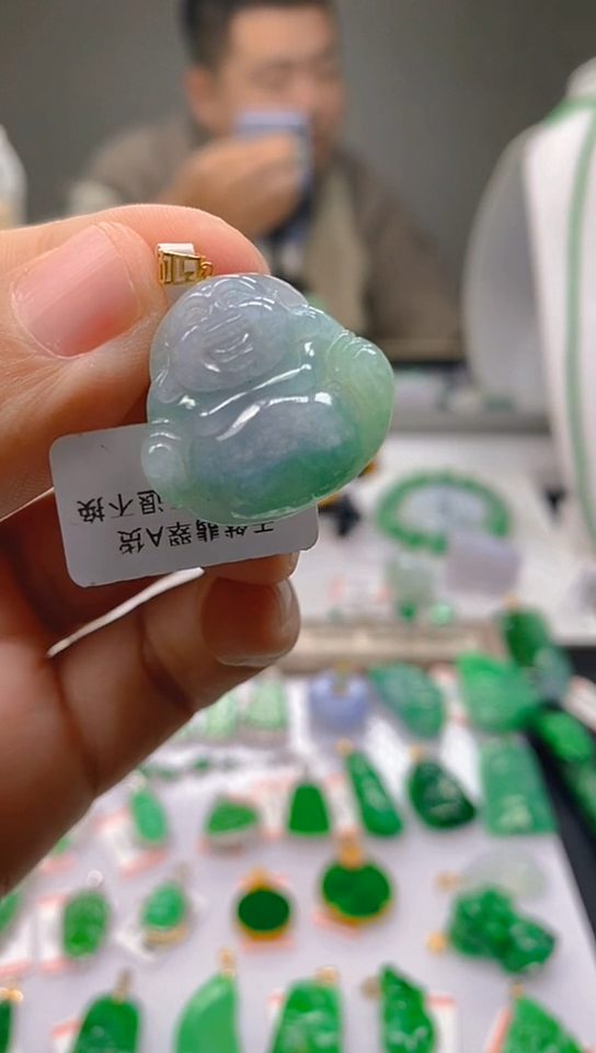 【闪购商品】翡翠颈饰18K金镶嵌新号开播，全场乱卖