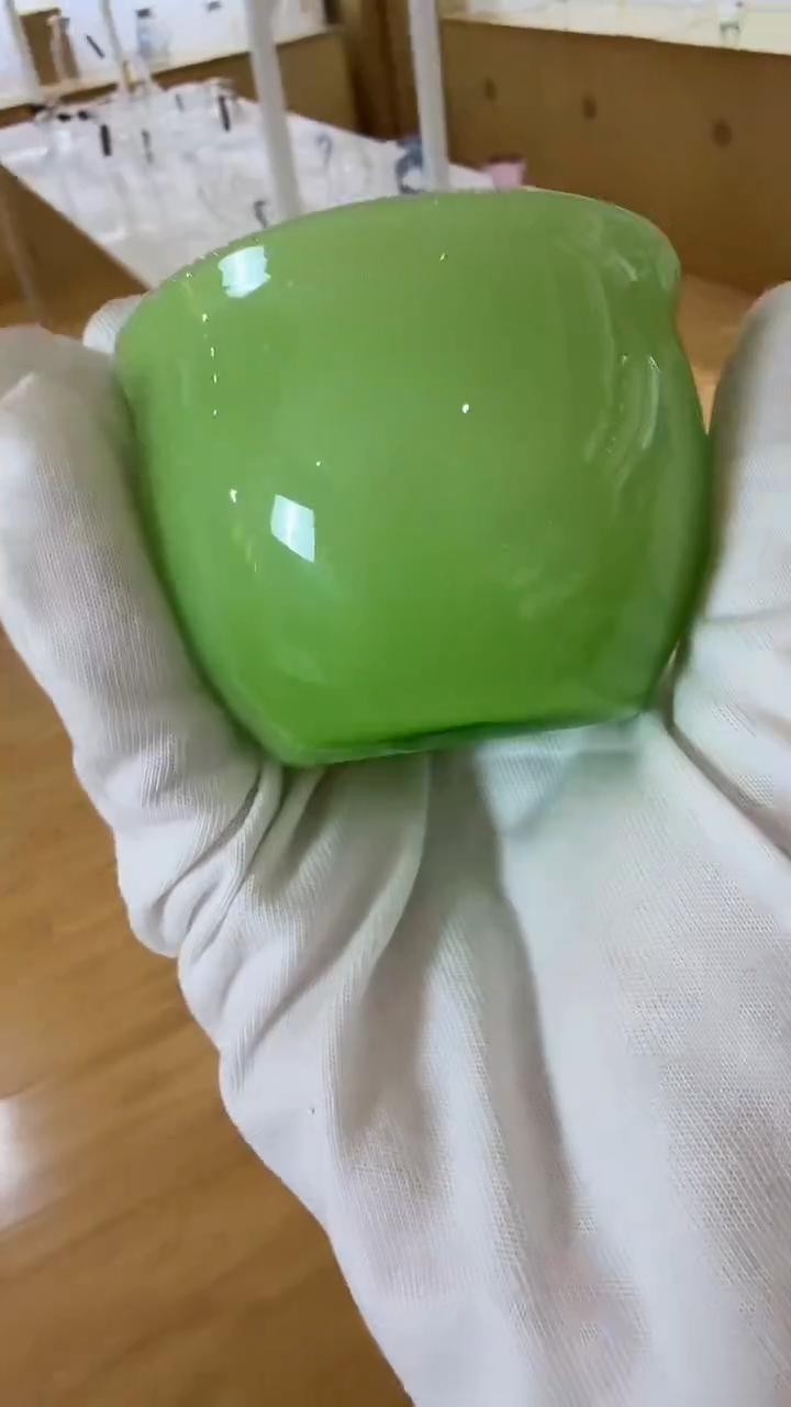 玉见咏露品杯绿玉     