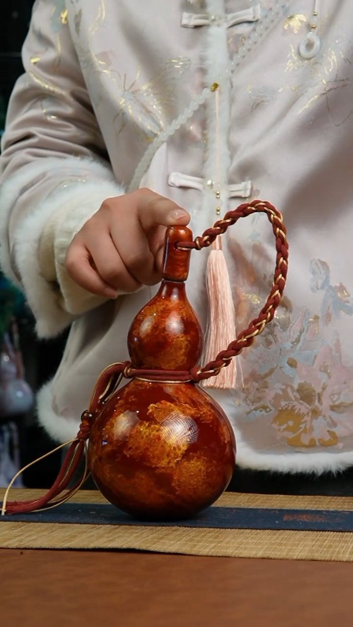 133号 天然热水酒葫芦 一物一拍（有瑕介意勿拍）