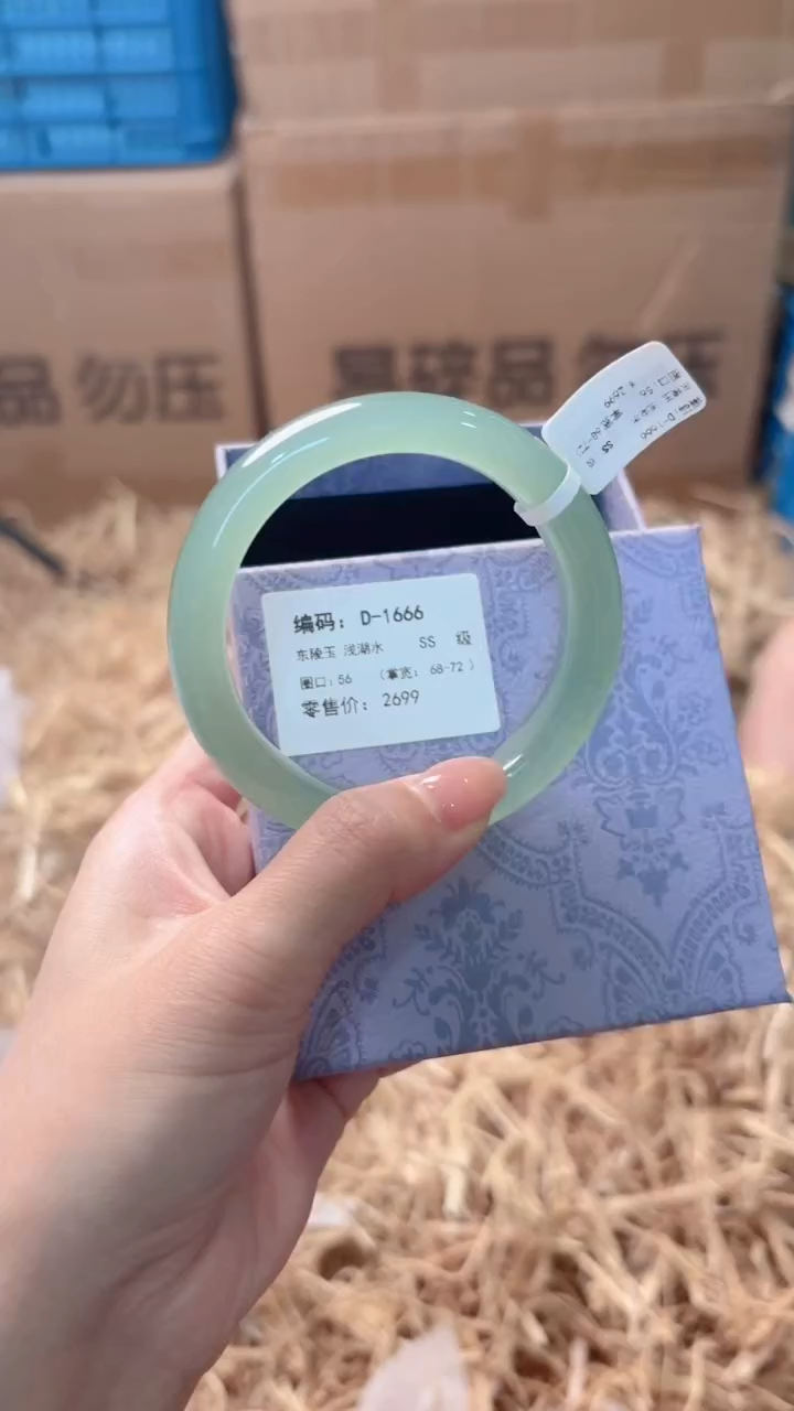 未镶嵌手镯石英质玉D-1666