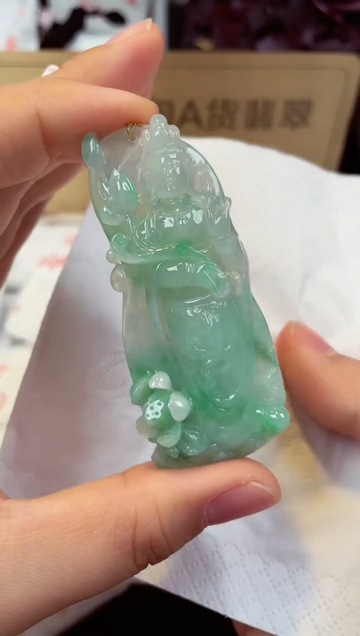 【闪购商品】翡翠颈饰未镶嵌天然缅甸翡翠A货