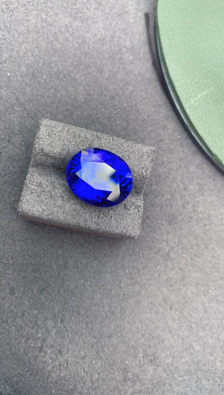 裸石未镶嵌坦桑石13.3ct坦桑石 AF