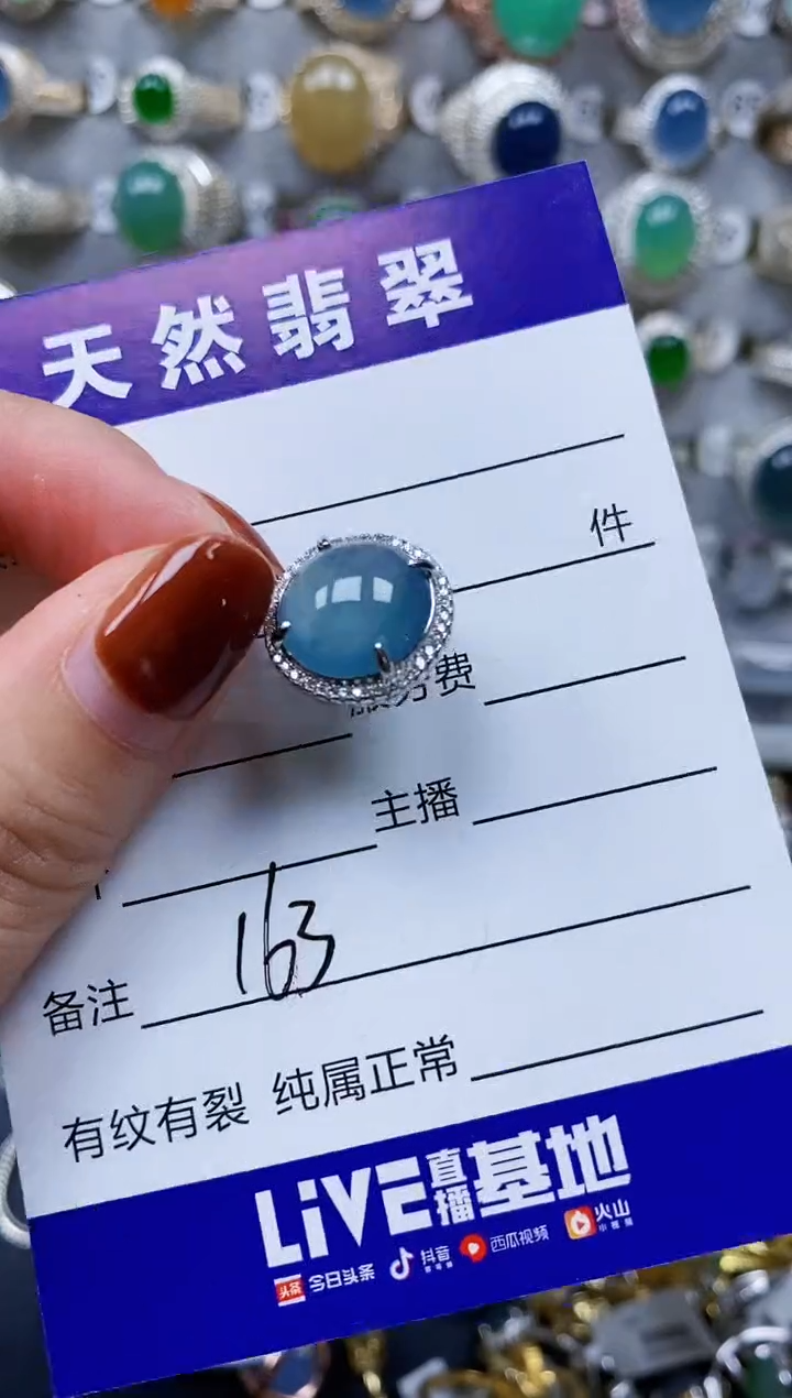 翡翠银S925镶嵌颈饰163