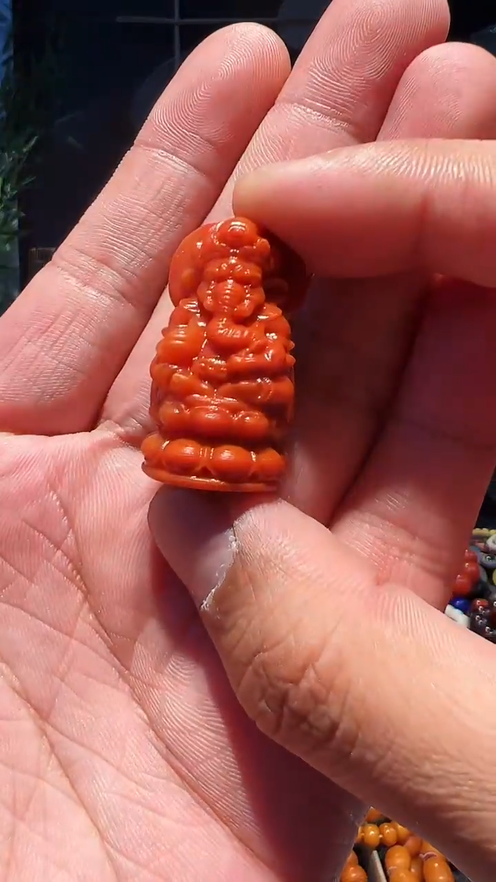 【闪购商品】南红玛瑙吊坠(不含链)未镶嵌挂件