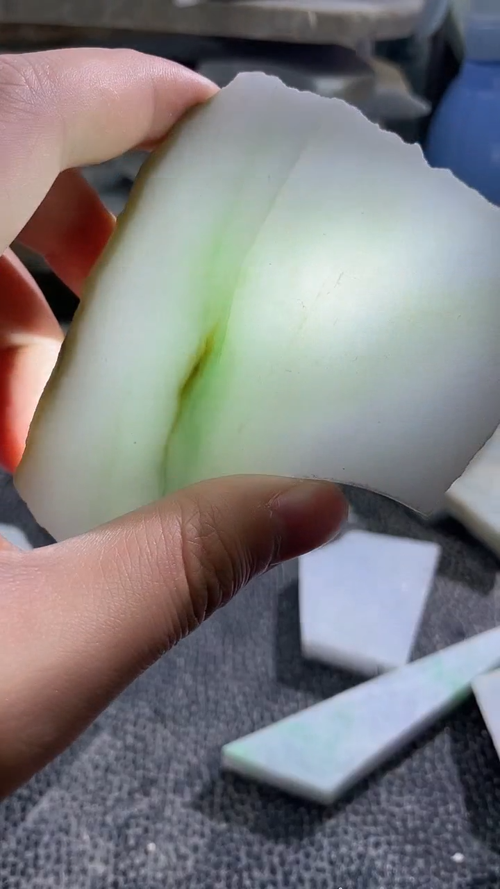 裸石翡翠天然A货翡翠板料