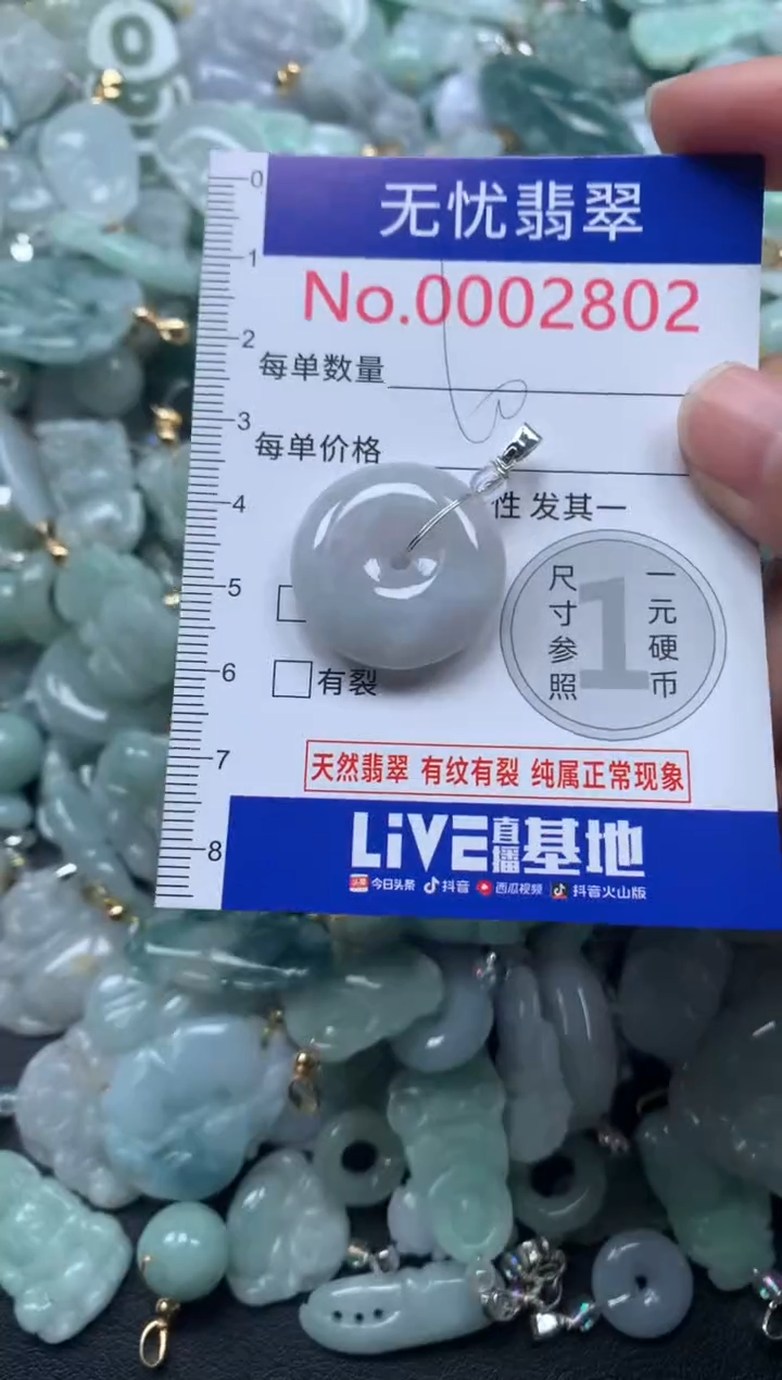 颈饰未镶嵌翡翠2802