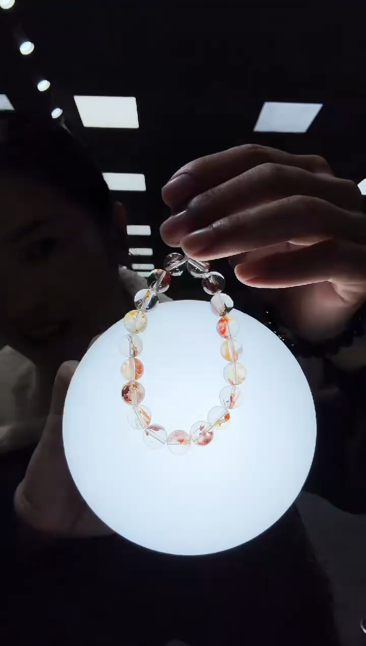 未镶嵌手链水晶3**9优0098 约10mm