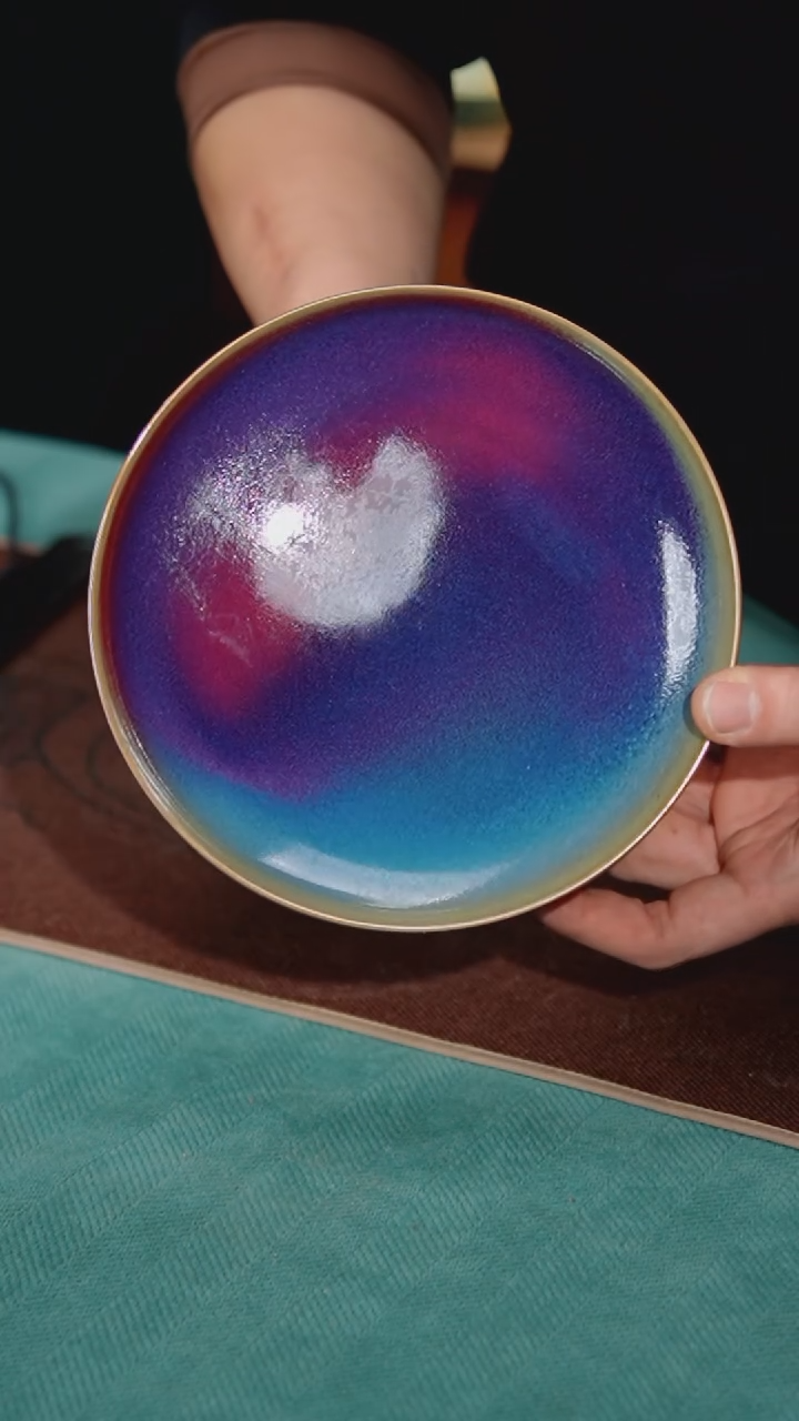 【闪购商品】111-1高足果承（宋钧点斑 简包）