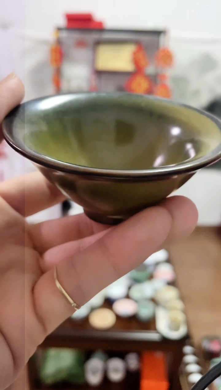 【闪购商品】【瓷心匠物】直播间福利专款茶叶墨斗笠杯