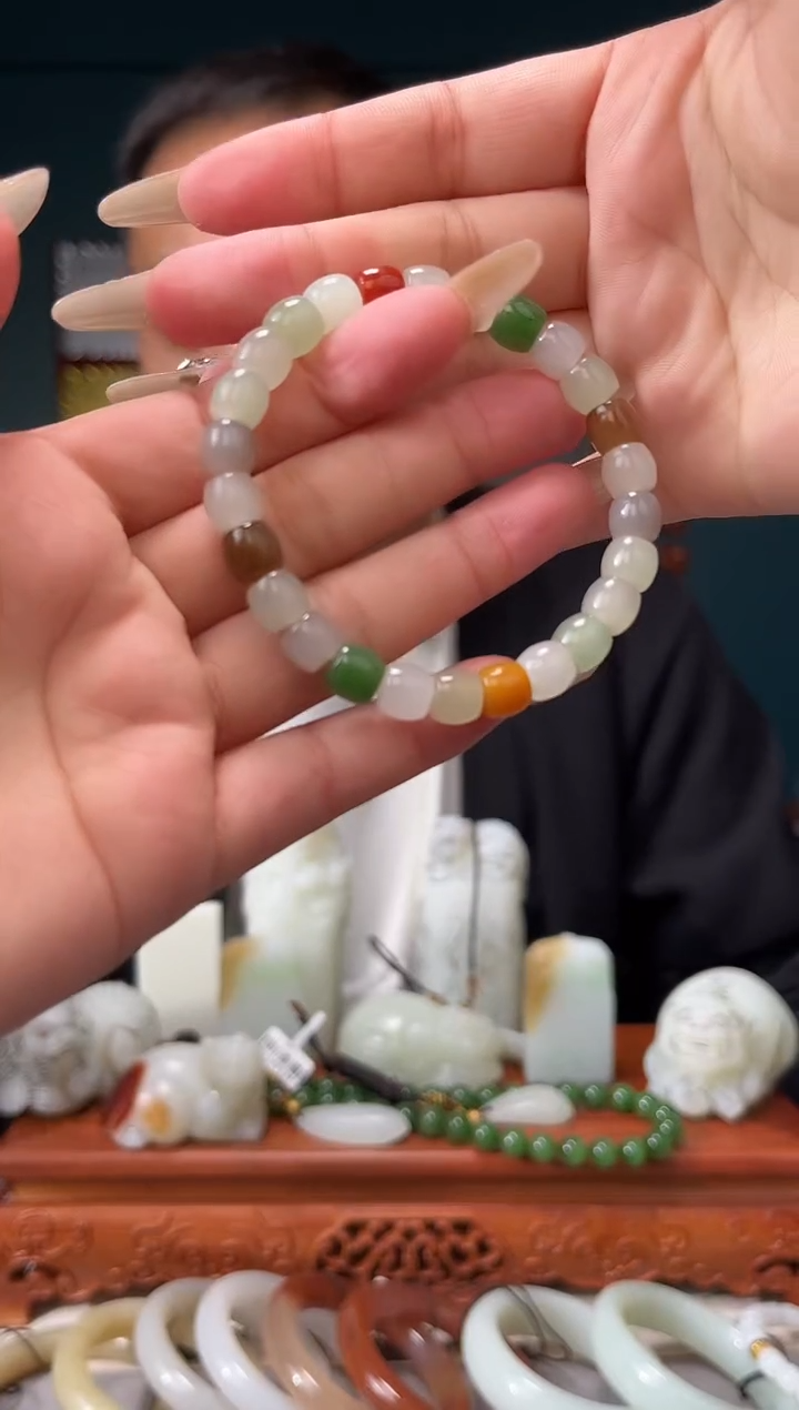 【闪购商品】和田玉手串未镶嵌手串  